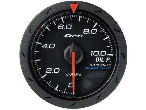 Defi df08102 advance cr gauge black face 52mm oil pressure