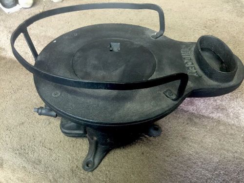 Vintage  gas /propane marine boat stove w/sea rail works iron