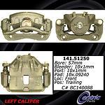 Centric parts 142.51250 front left rebuilt caliper with pad