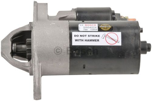 Starter motor bosch sr6400x remanufactured open box