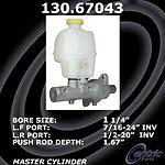 Centric parts 130.67043 new master cylinder