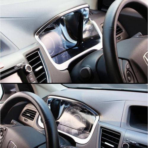 For honda crv 2012-2016 abs chrome dashboard decorative frame trim