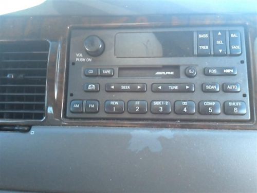 00 01 02 lincoln town car audio equipment 385375