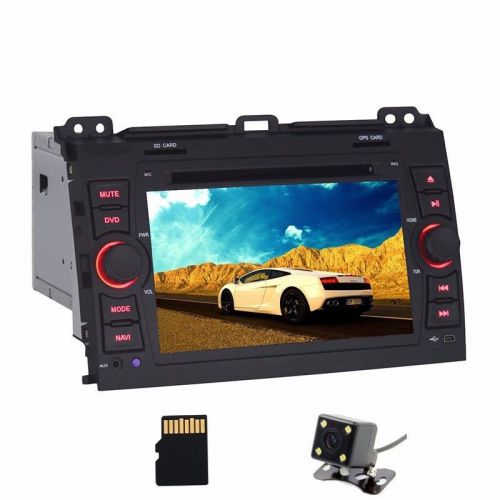 1024*600 android 4.4  wifi car gps dvd player radio f toyota prado 120 2002-2009