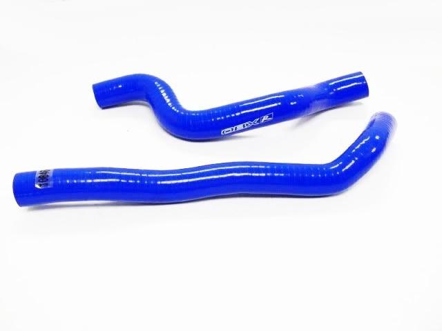 Obx silicone radiator hose set 03-08 mazda 6 2.3l 4cyl blue hoses 