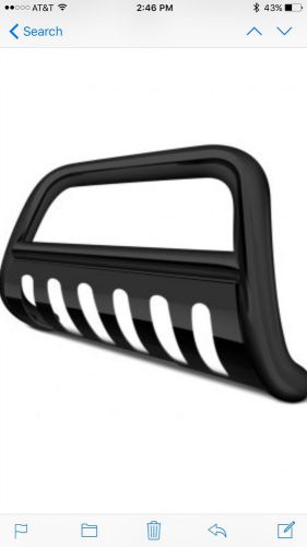 Steelcraft 3&#034; powdercoat black bull bar 73360b