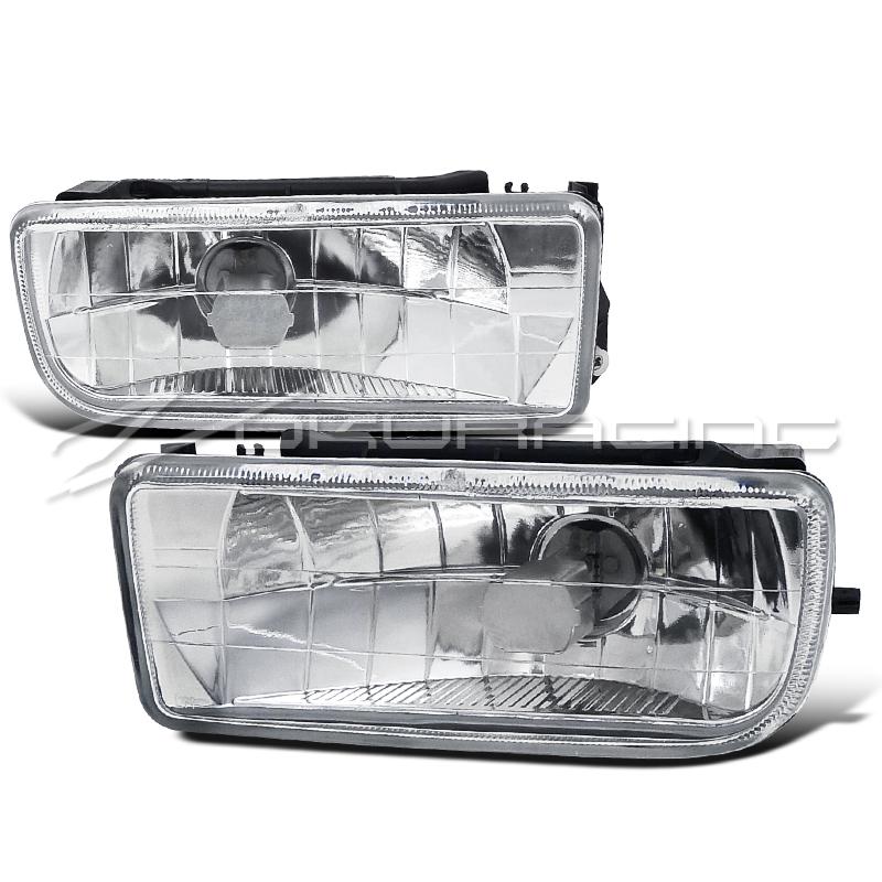 1992-1998 bmw e36 318i 325i 328i m3 clear bumper fog lights