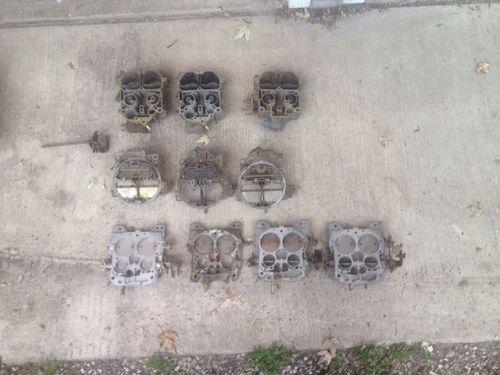 Rochester carbureter parts lot camaro corvette gmc truck 350 454