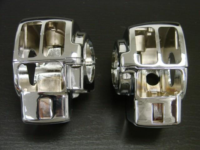 Chrome switch housing for harley davidson electra glide flht street glide flhx