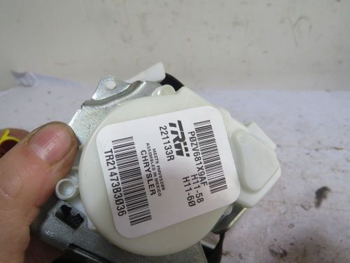 2013 chrysler town &amp; country front passenger right seat belt retractor