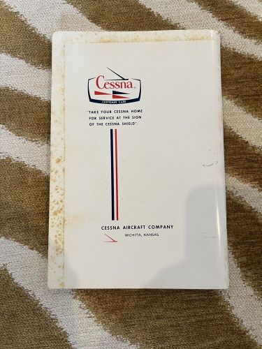 Vintage 1976 cessna skyhawk model 172n pilot’s operating handbook