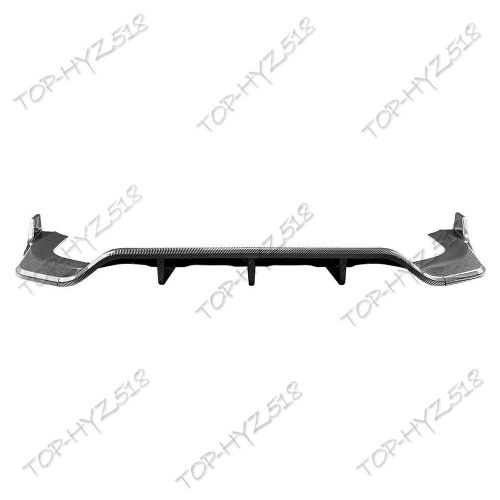 For mercedes-benz glc coupe 2023-25 rear bumper lip splitter spoiler abs carbon