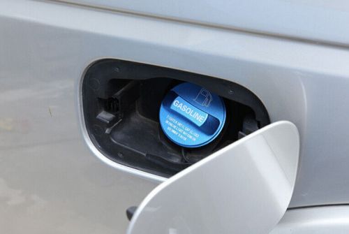 Fit for range rover l405 2013-2022 blue aluminum outside fuel oil tank cap cover
