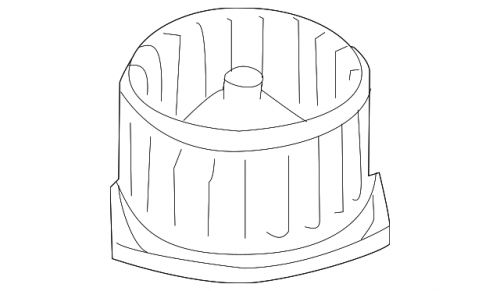 Genuine subaru blower motor 72223sa030