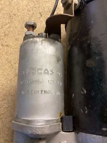 Jaguar starter motor