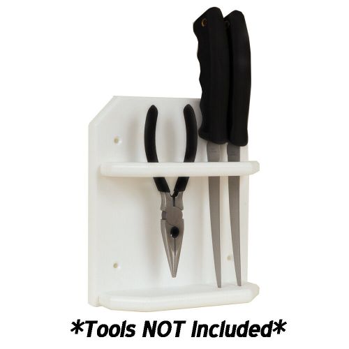 Taco poly knife &amp; plier holder - white