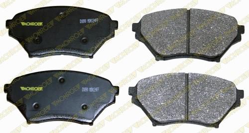 Monroe dx890 brake pad or shoe, front-monroe dynamics brake pad