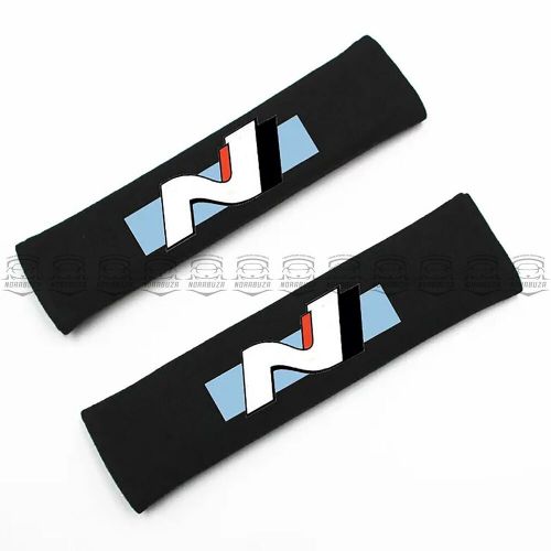 2pc car seatbelt shoulder protection pad covers set for hyundai n elantra kona