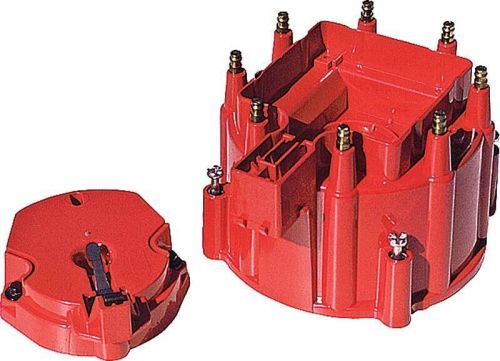 1974-85 proform red hei v8 distributor cap and rotor set