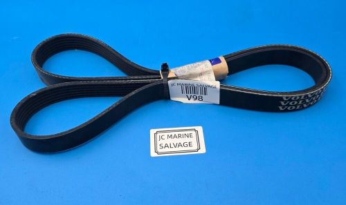 New oem volvo penta 21405493 serpentine drive belt d4/d6- v98