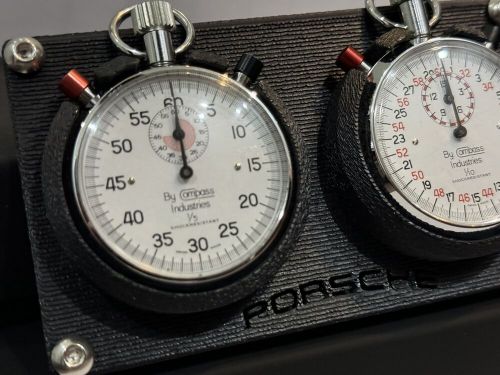 Dashboard rally timer - stopwatch holder