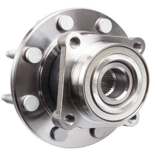 Pair front wheel hub and bearing assembly for chevrolet silverado 2500 suburban