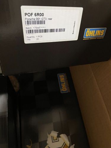 Buy Ohlins TTX-PRO Coilovers for Porsche 911 GT3 (991) in Whittier ...