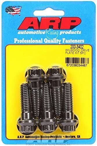 Auto racing products     arp 200 3402 wilwood drive plate bolt kit   5 piece