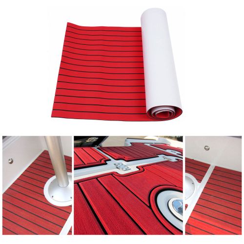 Red marine eva foam mat boat flooring yacht teak decking sheet carpet new