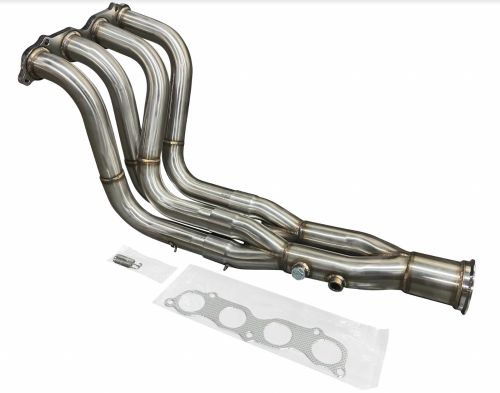 3&#034; k series k20 k24 drag header 4-2-1 tri-y ek eg honda acura dc2 civic v band