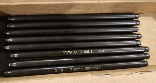 Manley 25874-8 push rod 3/8 diameter 7.300 length 0.080 wall set of 8