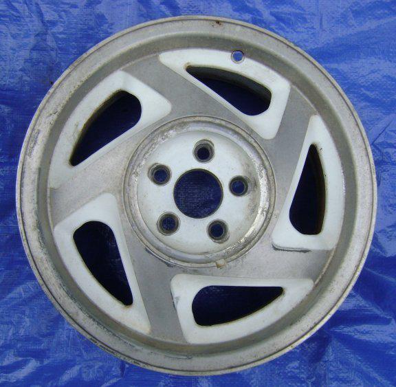 1988 shelby csx-t lemans wheel aluminum rim dodge 2.2 turbo thrifty right side