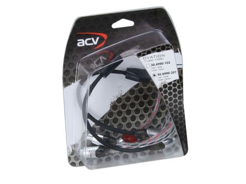 Acv rca y adapter 2 male to 1 female 0.30m 30.4990-201-