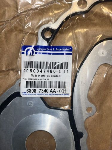 Genuine mopar water pump gasket 68087340aa new