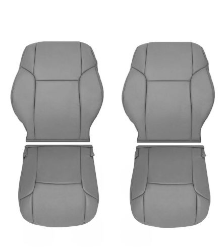 For 2003-2009 toyota 4runner limited driver &amp; passenger seat cover gray