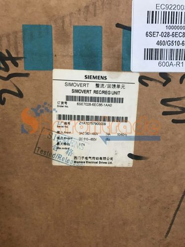 One siemens 6se7028-6ec85-1aa0 6se7 028-6ec85-1aa0 new