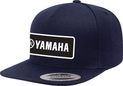 Fx yamaha classic snapback hat navy blue 27-86200