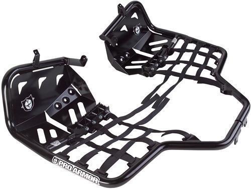 Pro armor fat peg nerf bars black fits ktm 450 sx atv 2009