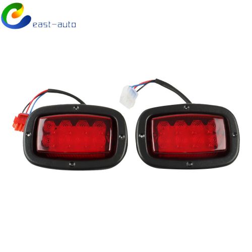 Led headlight and tail light kit for club car ds 1993-up golf cart