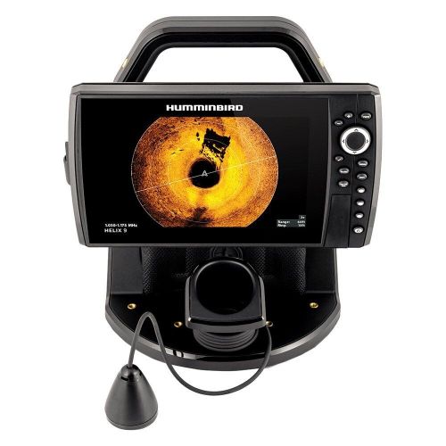 Humminbird 411790-1 - ice helix g4n 9 mega si+ 9&#034; fish finder/chartplotter kit