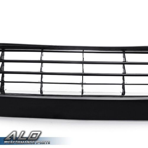 Front lower bumper grille replacement black fit for 2012-2015 toyota prius