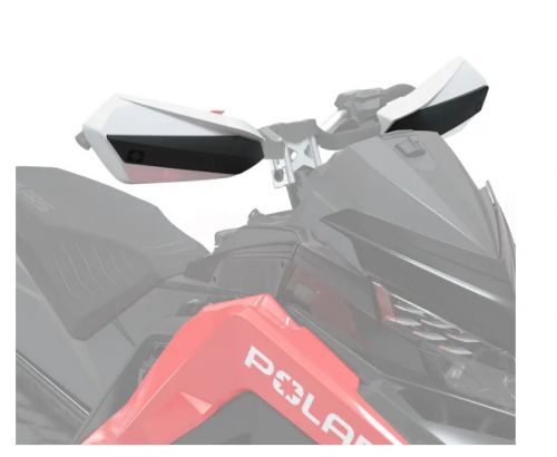 New oem polaris defend handguards - white - 2884616-599