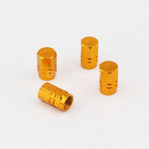 4pcs gold car motorcycle wheel tire tyre valve stem cap for harley davidson