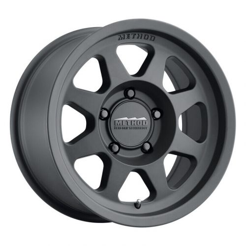 Method mr701 17x9 -12mm offset 5x5 71.5mm cb matte black wheel