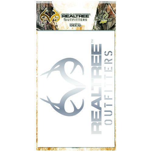 Rde1206 realtree outfitters chrome color decal for the home, auto or truck 