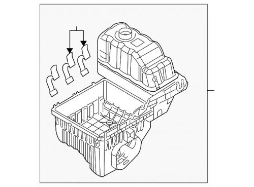 Genuine ford expansion tank 9l3z-8a080-a