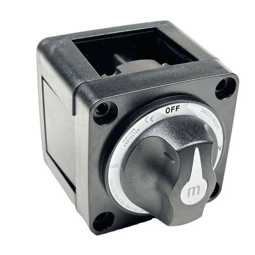 Black 6006200 marine boat m-series 300a amp mini battery switch on/off