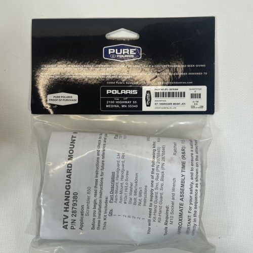 Polaris handguard mounts, 2 pack  2879380 new sealed