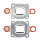 2x exhaust manifold elbow riser gasket dry joint for mercruiser 4.3l 5.0l 5.7l