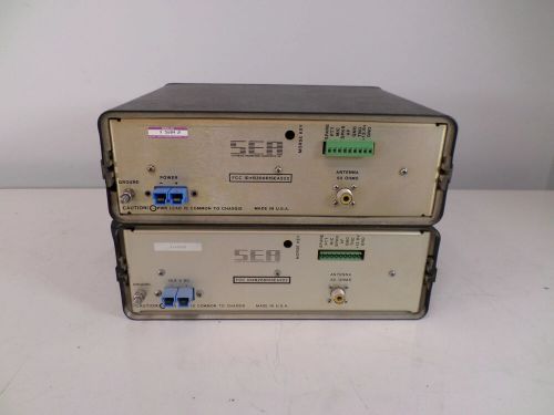 Pair of sea222 ssb single sidband transceivers for parts